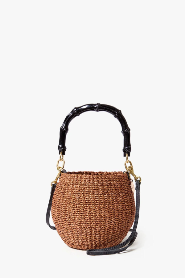 Clare V. Petit Pot De Miel With Bamboo Handle Bag