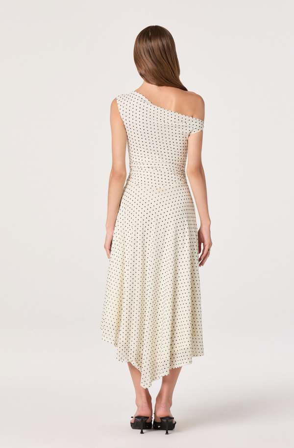 ASTR The Label Polka Dot Ciarra Dress