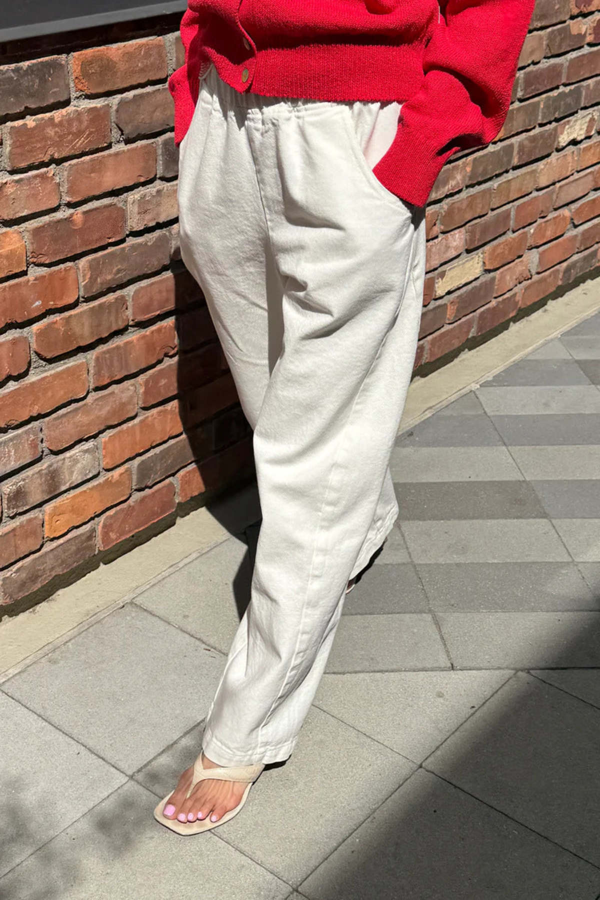 Le Bon Shoppe Arc Pants Long - Milk - Image 1 of 5