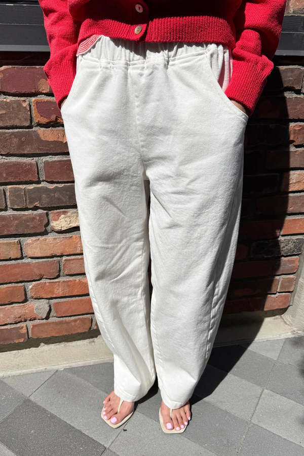 Le Bon Shoppe Arc Pants Long - Milk