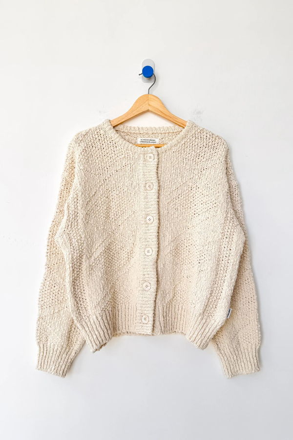 Le Bon Shoppe Mason Cotton Cardigan - Naturel