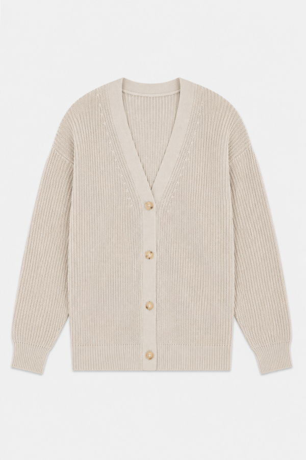 The Tile Club Cocoon Cotton Cardigan