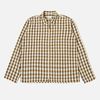 Universal Works Zip Shirt Aberdeen Lincot - Olive - Thumbnail 3