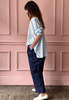 Manuelle Guibal Wigwi Big Shirt - Sky Blue - Thumbnail 3