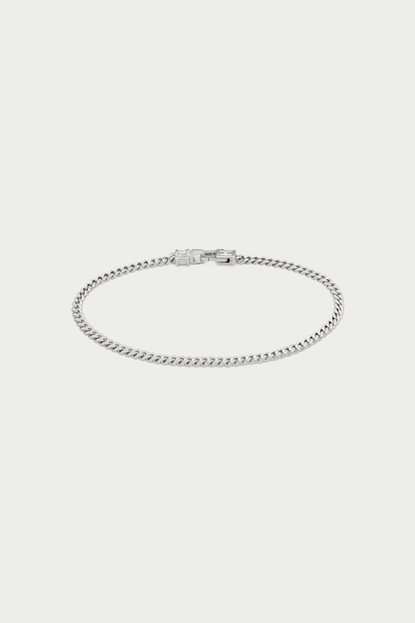 Tom Wood Curb Bracelet - Silver