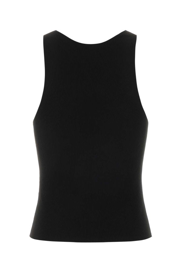 ALEXANDER WANG Stretch Nylon Tank Top - Black