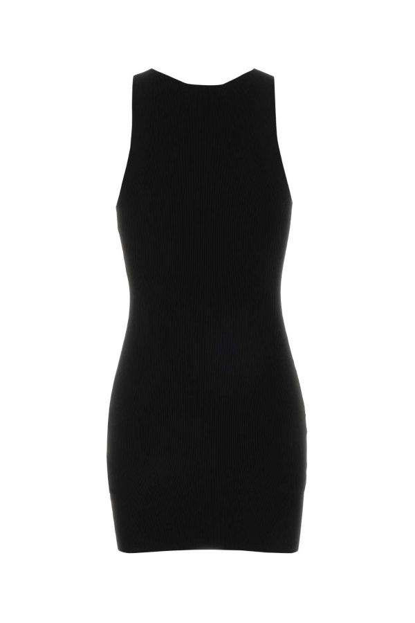 ALEXANDER WANG Stretch Nylon Mini Dress - Black