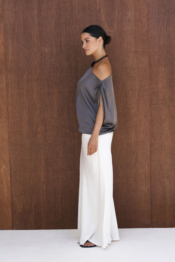 BAHHGOOSE Off Shoulder Top