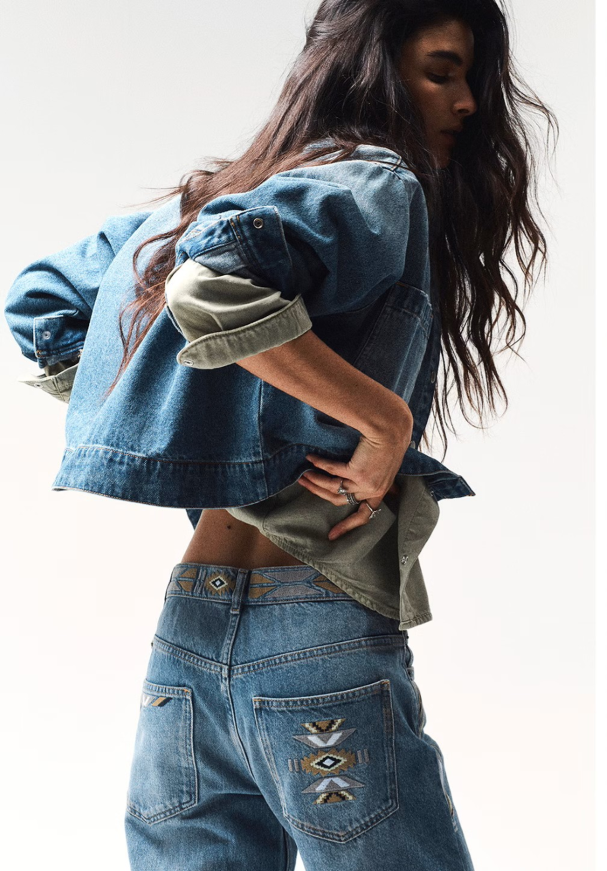 Ba&sh Rizie Straight Fit Jeans - Image 1 of 9