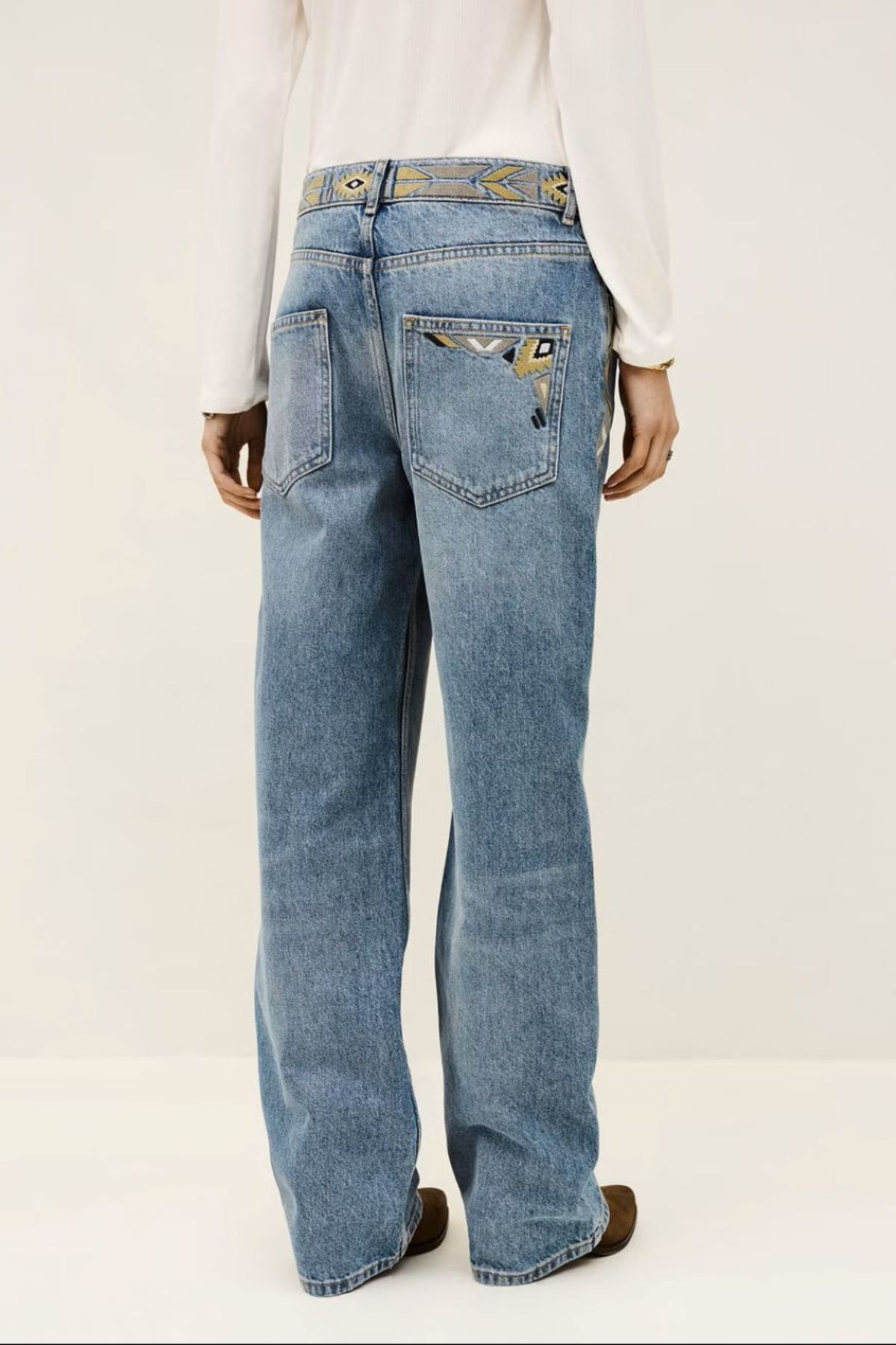 Ba&sh Rizie Straight Fit Jeans - Image 4 of 9