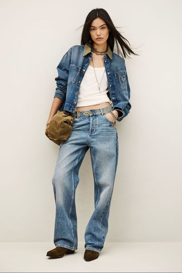 Ba&sh Rizie Straight Fit Jeans