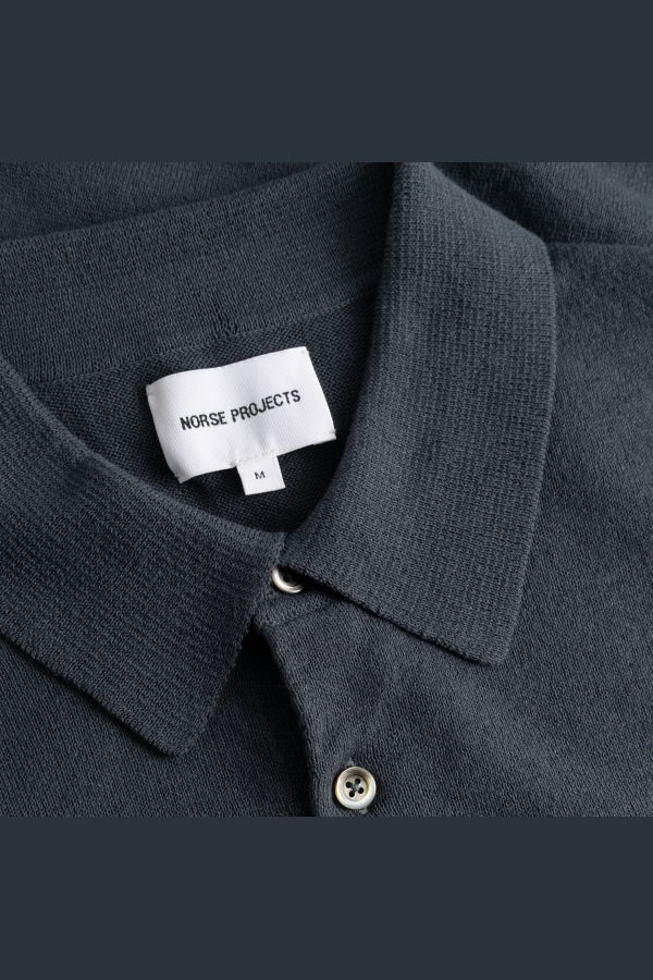 Norse Projects Gudme Cotton Paper Polo