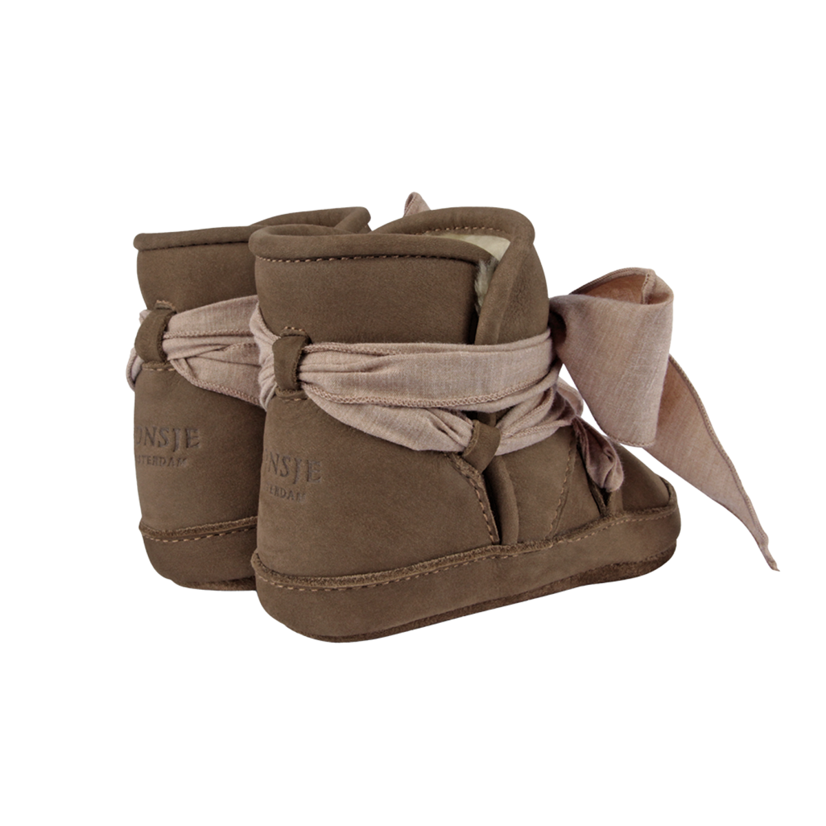 KIDS Donsje Anouk Booties - Hazelnut Nubuck - Image 3 of 6