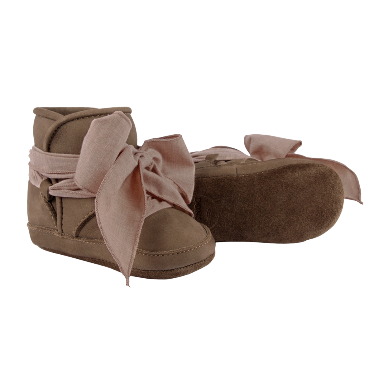 KIDS Donsje Anouk Booties - Hazelnut Nubuck - Image 5 of 6