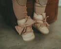 KIDS Donsje Anouk Booties - Powder Nubuck - Thumbnail 2