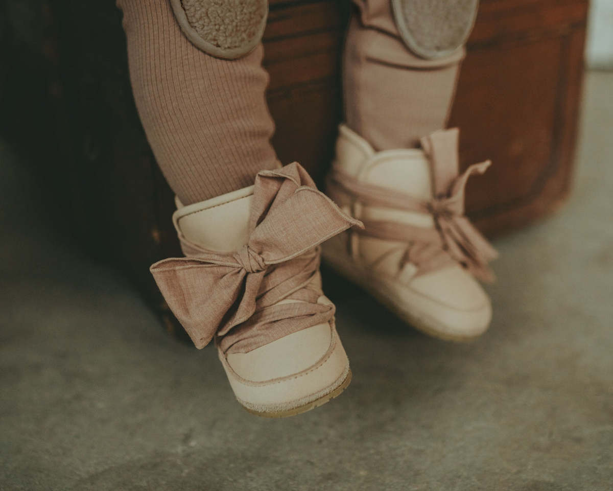 KIDS Donsje Anouk Booties - Powder Nubuck - Image 2 of 4