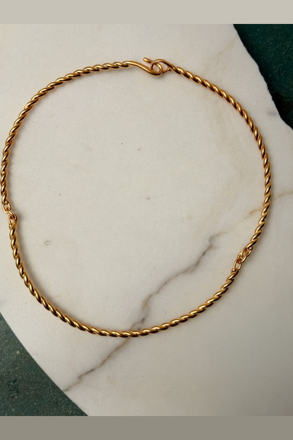 Mercurial Studio Athena Rope Collar Necklace