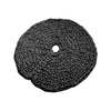 Anzy Home Chunky-Knitted Christmas Tree Skirt - Grey - Thumbnail 1