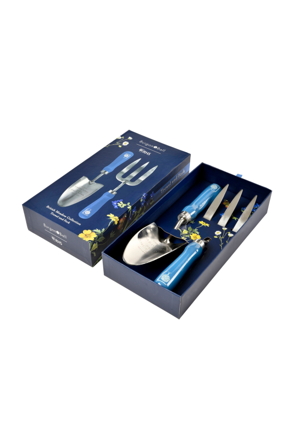 Burgon & Ball British Meadow RHS-Endorsed Trowel & Fork Set