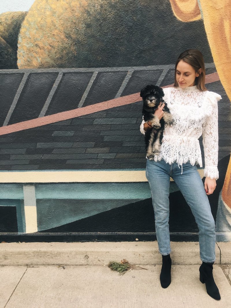 Ganni Jerome Lace Top Garmentory