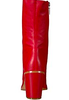 Schutz Anaflor Block Heel Boot - RED - Thumbnail 2