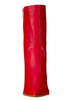 Schutz Anaflor Block Heel Boot - RED - Thumbnail 3
