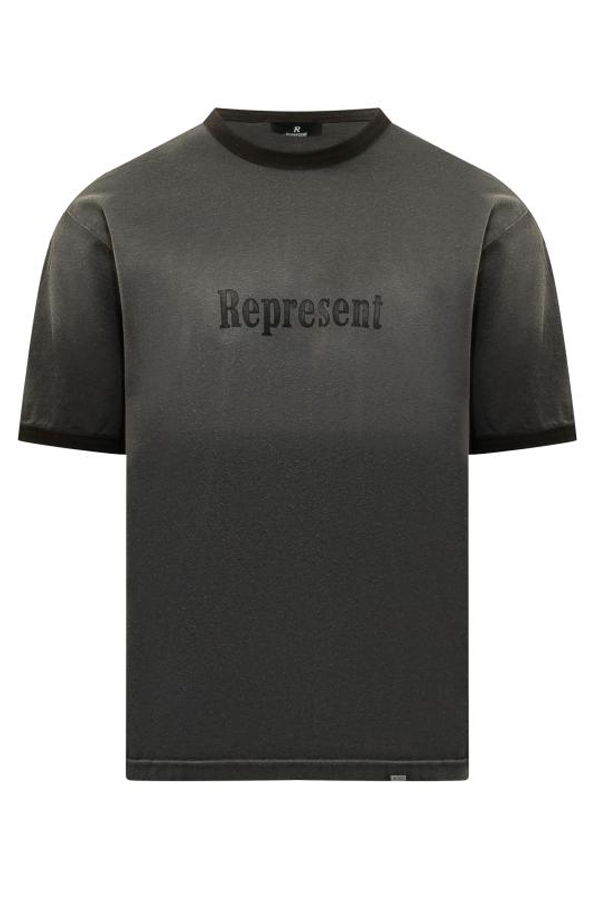Represent T-Shirt - Stained Black
