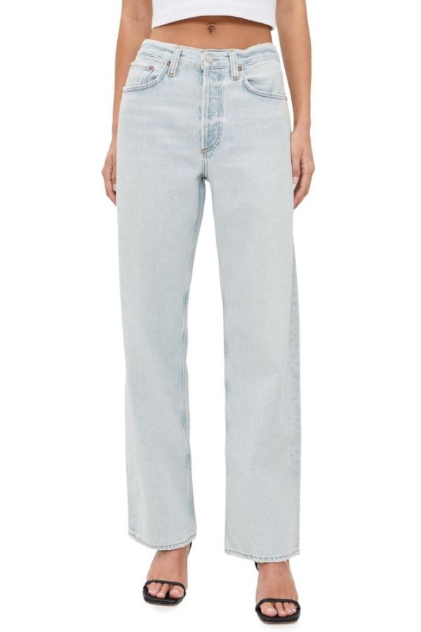 AGOLDE Arc Loose Wide Leg 32" Jeans - Tangent