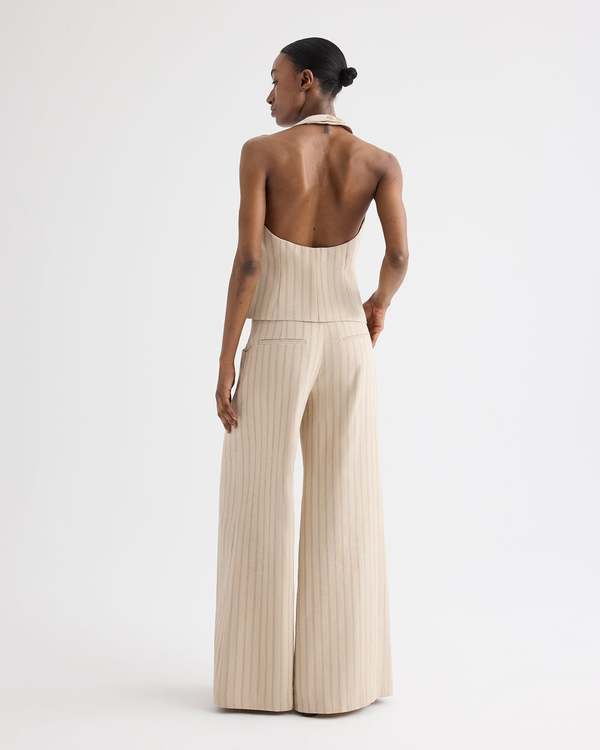 TWP Keelyn Vest - Ecru/Multi