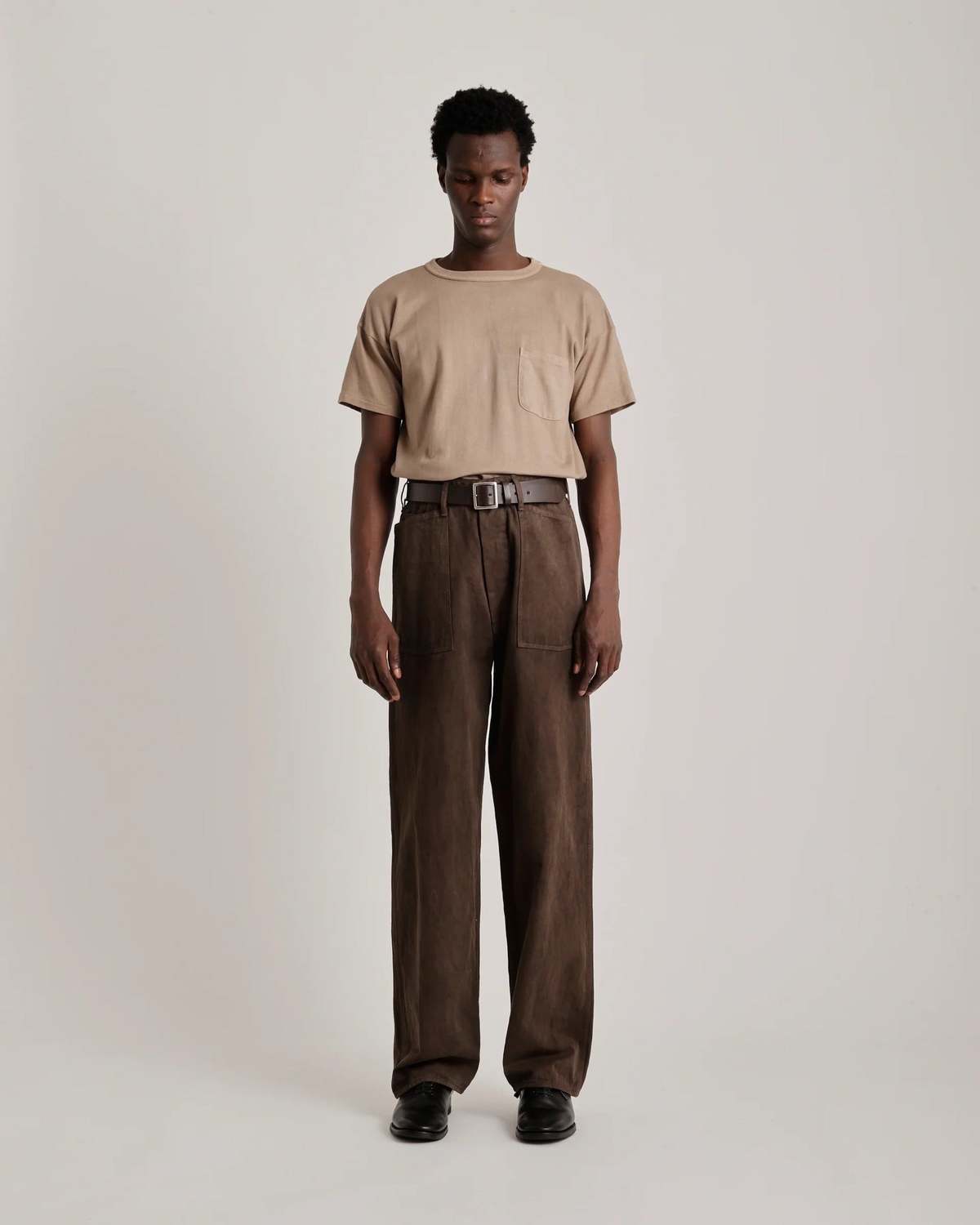 Taiga Takahashi Lot.220 US Army M-35 Pants - Mud Dyed Brown - Image 7 of 8