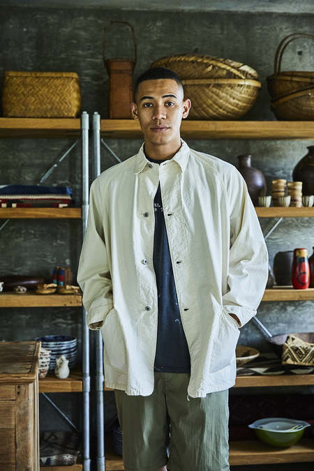 Tellason Garment-Dyed Coverall Jacket | Garmentory