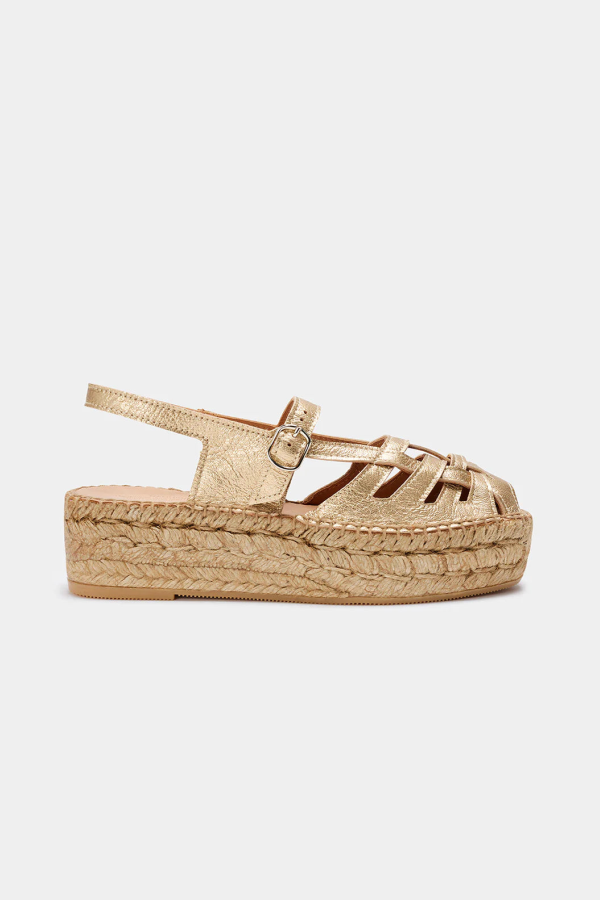 Naguisa Thalis Sandals - Light Gold