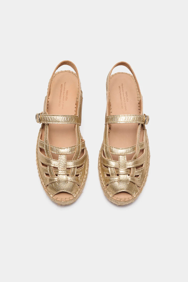 Naguisa Thalis Sandals - Light Gold