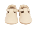 KIDS Donsje Elia Shoes - Cream Leather - Thumbnail 1