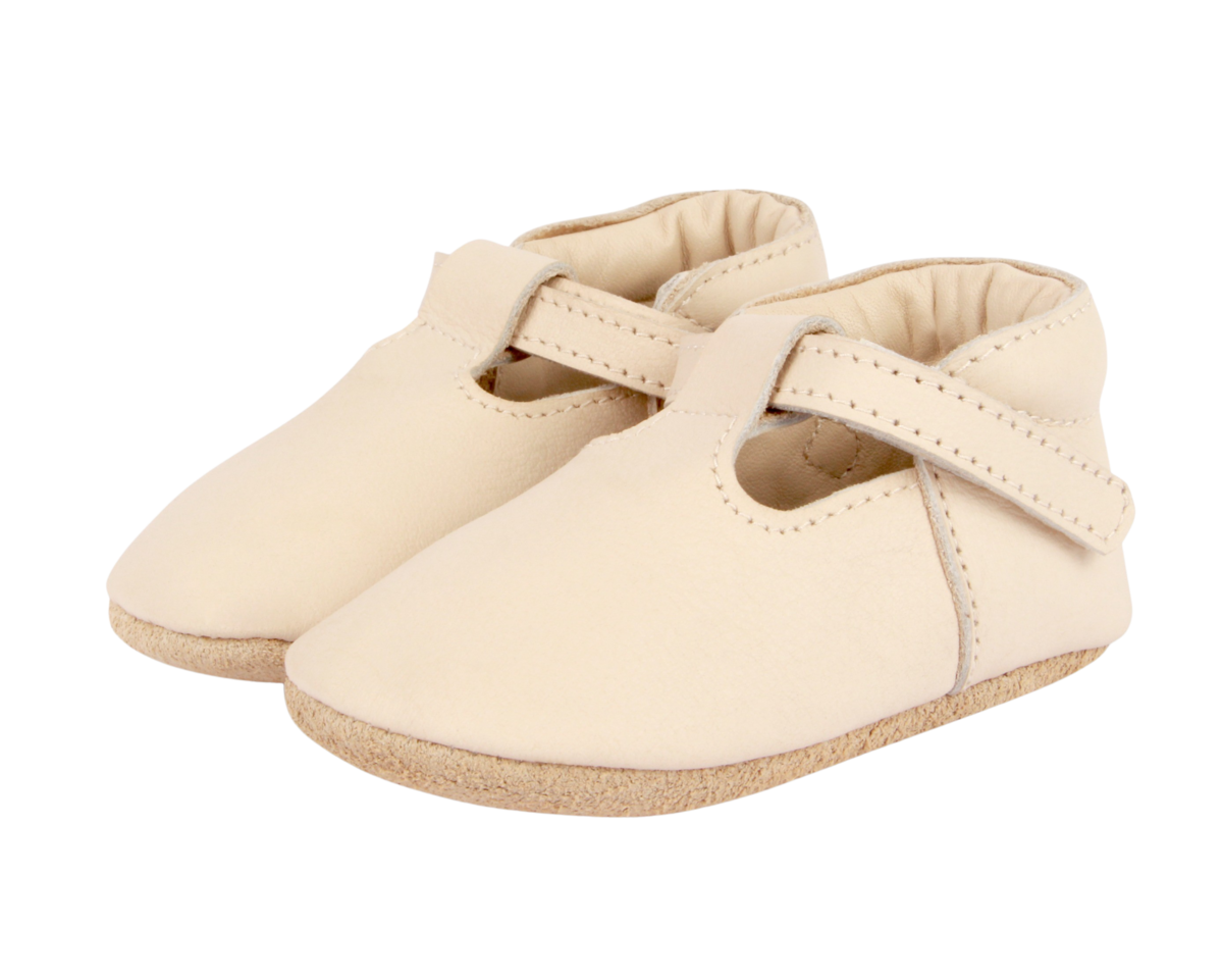 KIDS Donsje Elia Shoes - Cream Leather - Image 3 of 6