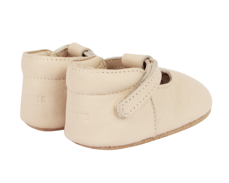 KIDS Donsje Elia Shoes - Cream Leather