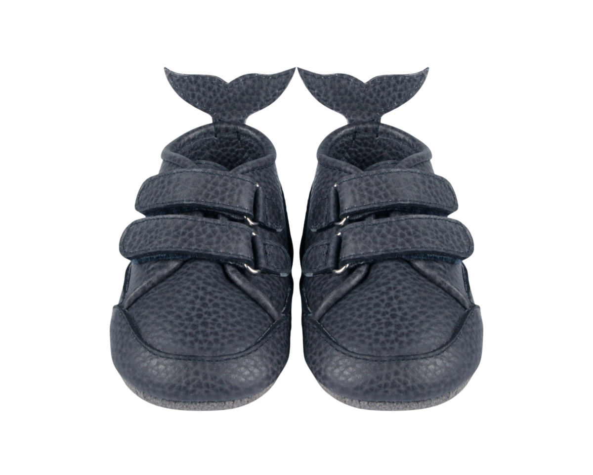 KIDS Donsje Levin Sneakers - Petrol Grain Leather - Image 3 of 6