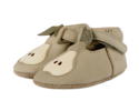 KIDS Donsje Qanoe Pear Shoes - Taupe Leather - Thumbnail 3