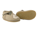 KIDS Donsje Qanoe Pear Shoes - Taupe Leather - Thumbnail 6
