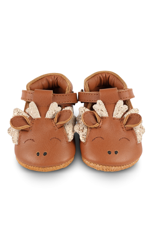 KIDS Donsje Spark Exclusive Dragon Shoes - Maple Leather