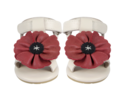 KIDS Donsje Tuti Fields Poppy Sandals - Scarlet Classic Leather - Thumbnail 3