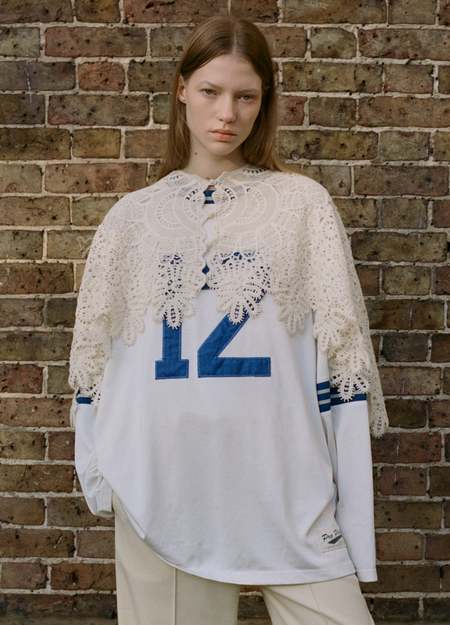 Cecilie Telle High Neck Knitted Poncho | Garmentory Cecilie Telle High Neck Knitted Poncho | Garmentory