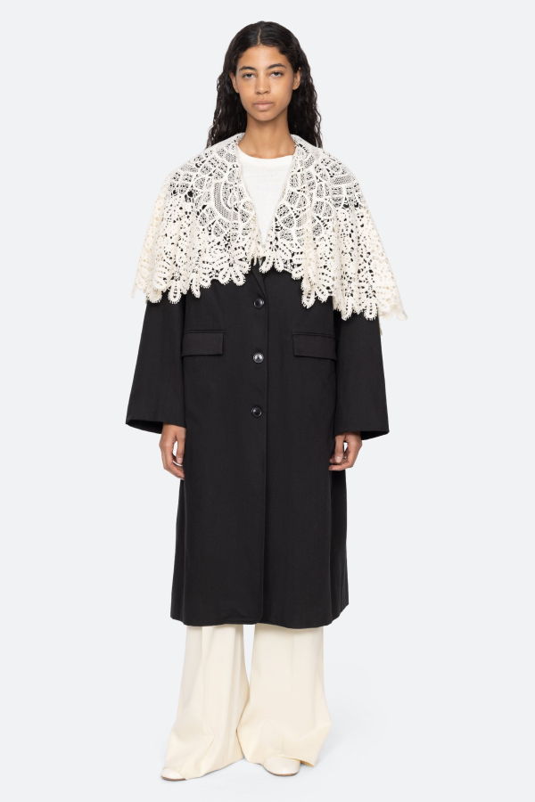 Sea NY Alina Coat - Black