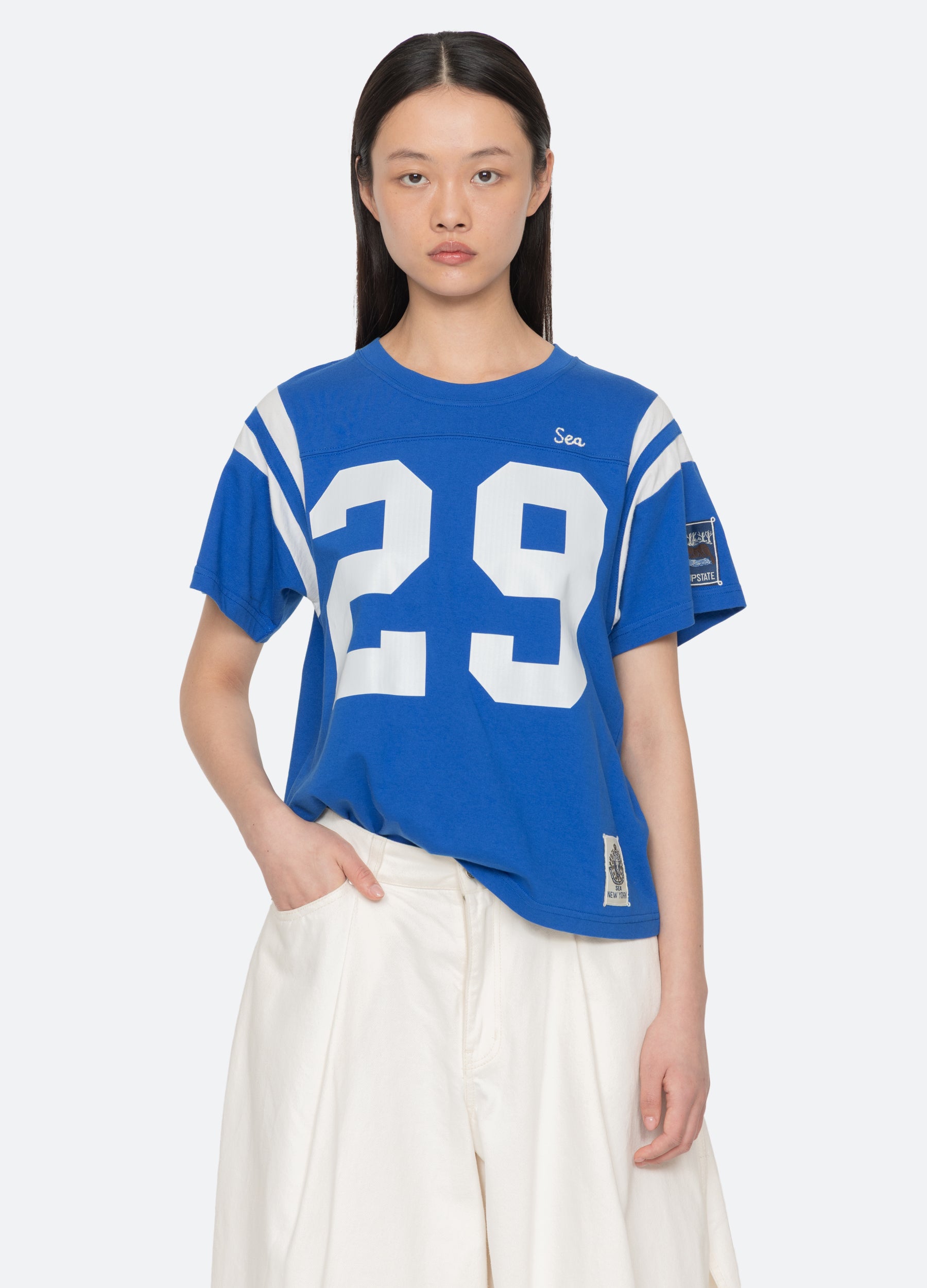 Sea NY Georgie Tee - Blue | Garmentory