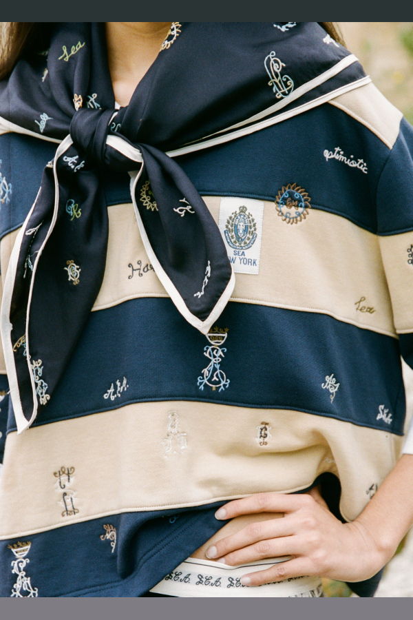Sea NY Juliet Rugby Top - Multi