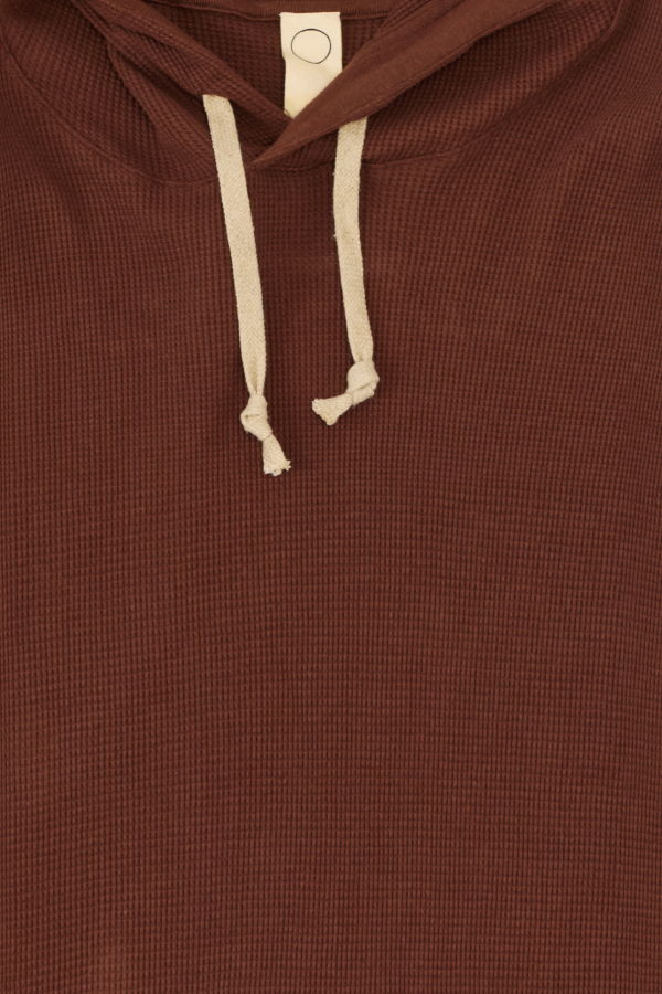 O Project Waffle Hoodie - Chestnut