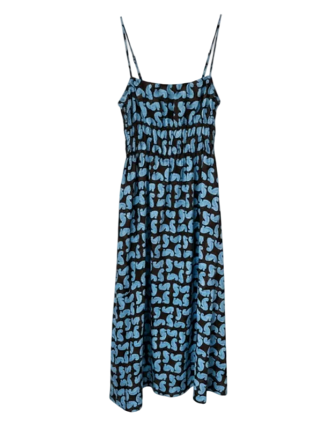 sachin and babi light blue dress Staud Hopper Pleated Cocktail Dress