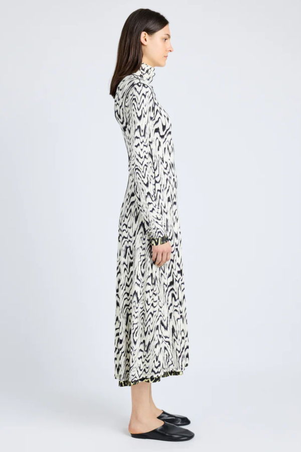 Proenza Schouler Marion Dress in Printed Jersey