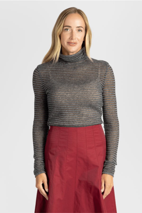 Proenza Schouler Hailey Sweater - Grey/Black