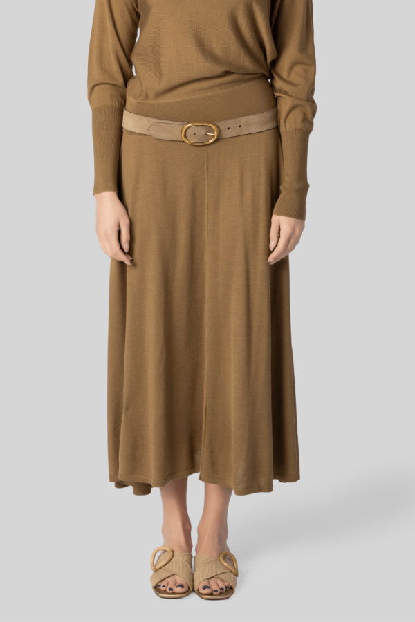 TWP Handkerchief Hem Skirt - Ermine